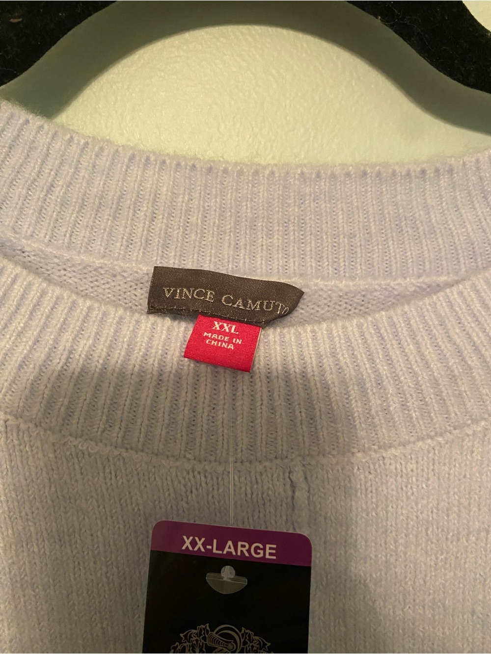 Vince Camuto Light Blue Crewneck Sweater - Picture 2 of 6